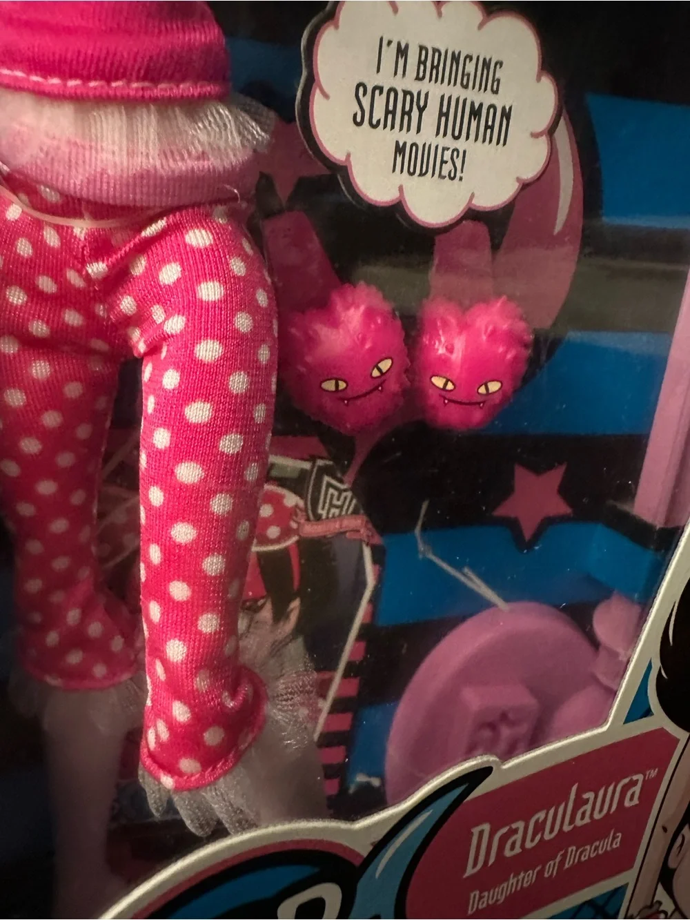 Monster High Draculaura Dead Tired Doll 2010- RARE-New in Box - Please Read!
